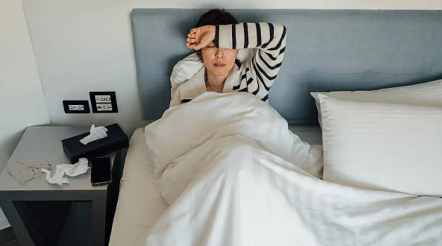 Symptome von Schlaflosigkeit